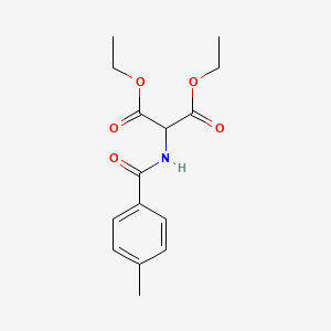 Diethyl p-toluoylaminomalonate