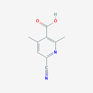 6-Cyano-2,4-dimethyl-nicotinic acid