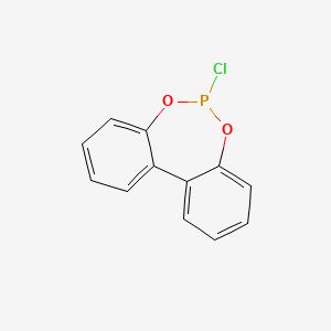 Dibenzo[d,f][1,3,2]dioxaphosphepin, 6-chloro-