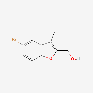 (5-Bromo-3-methyl-1-benzofuran-2-yl)methanol