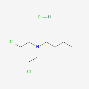 Butylamine, N,N-bis(2-chloroethyl)-, hydrochloride