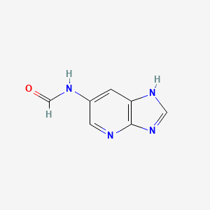 Formamide,n-3h-imidazo[4,5-b]pyridin-6-yl-