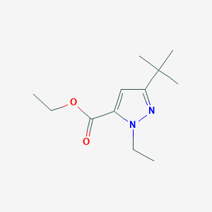 ethyl 3-tert-butyl-1-ethyl-1H-pyrazole-5-carboxylate