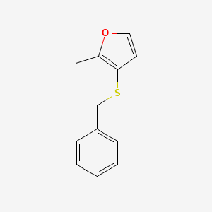 B8713042 3-(Benzylthio)-2-methylfuran CAS No. 61720-54-5