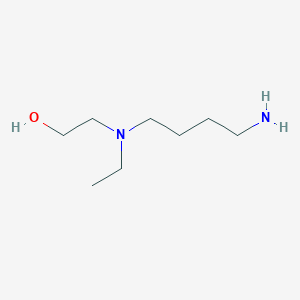 molecular formula C8H20N2O B8713071 2-[(4-Amino-butyl)-ethyl-amino]-ethanol 