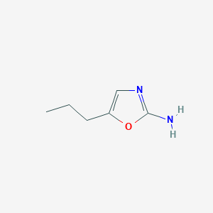 molecular formula C6H10N2O B8713114 5-Propyloxazol-2-amine CAS No. 302842-63-3