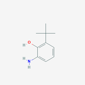molecular formula C10H15NO B8713195 2-Amino-6-tert-butylphenol 