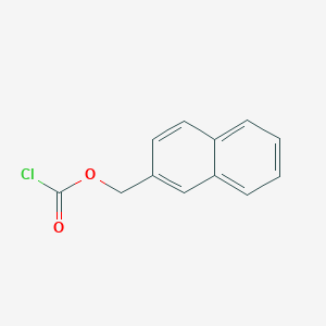 molecular formula C12H9ClO2 B8713236 (Naphthalen-2-yl)methyl carbonochloridate CAS No. 141700-30-3