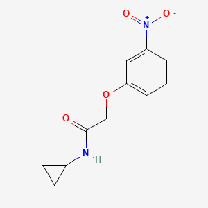 N-cyclopropyl-2-(3-nitrophenoxy)acetamide