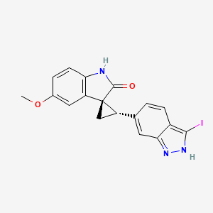 molecular formula C18H14IN3O2 B8713344 Plk4-IN-3 