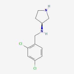 molecular formula C11H14Cl2N2 B8713348 (S)-N-(2,4-Dichlorobenzyl)pyrrolidin-3-amine 