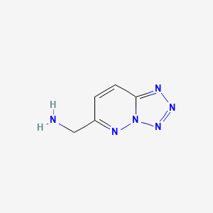1-(Tetrazolo[1,5-b]pyridazin-6-yl)methanamine