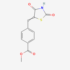 4-(2,4-Dioxo-thiazolidin-5-ylidenemethyl)-benzoic acid methyl ester