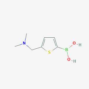 {5-[(Dimethylamino)methyl]-2-thienyl}boronic acid