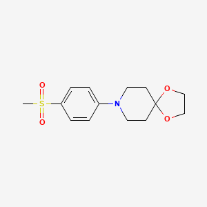 8-(4-(Methylsulfonyl)phenyl)-1,4-dioxa-8-azaspiro[4.5]decane