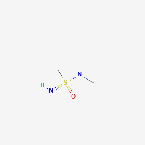 molecular formula C3H10N2OS B8713485 N,N-Dimethylmethanesulfonimidamide 