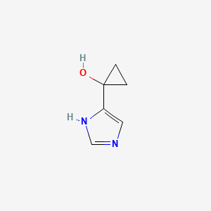 1-(1H-imidazol-4-yl)cyclopropanol