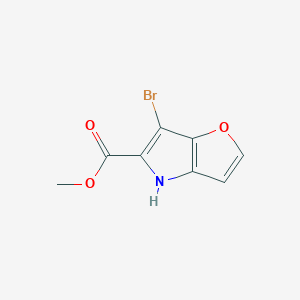 methyl 6-bromo-4H-furo[3,2-b]pyrrole-5-carboxylate