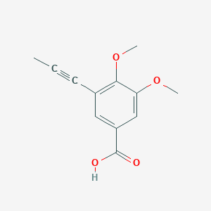 3,4-Dimethoxy-5-prop-1-ynylbenzoic acid