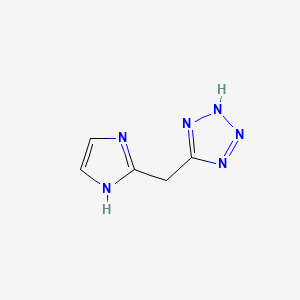 1H-Tetrazole, 5-(1H-imidazol-2-ylmethyl)-