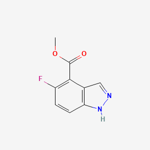methyl 5-fluoro-1H-indazole-4-carboxylate
