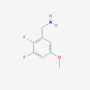 (2,3-Difluoro-5-methoxyphenyl)methanamine