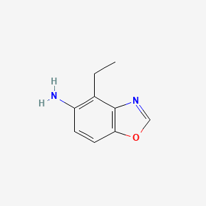 4-Ethylbenzo[d]oxazol-5-amine