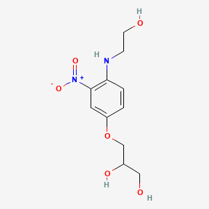 molecular formula C11H16N2O6 B8713811 HC Orange no. 3 CAS No. 81612-54-6