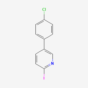 5-(4-Chlorophenyl)-2-iodopyridine