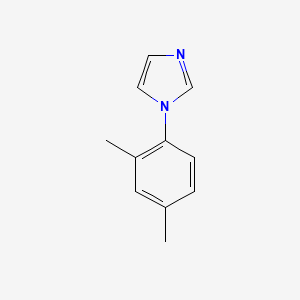 molecular formula C11H12N2 B8713848 1-(2,4-Dimethylphenyl)imidazole 