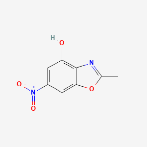 2-Methyl-6-nitro-1,3-benzoxazol-4-ol