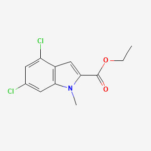 ethyl 4,6-dichloro-1-methyl-1H-indole-2-carboxylate