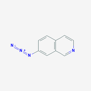 molecular formula C9H6N4 B8714134 7-Azidoisoquinoline CAS No. 218301-40-7