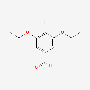 3,5-Diethoxy-4-iodobenzaldehyde