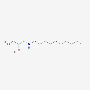 molecular formula C13H29NO2 B8714253 3-(Decylamino)propane-1,2-diol CAS No. 1191-45-3