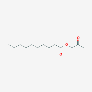 molecular formula C13H24O3 B8714382 2-Oxopropyl decanoate CAS No. 88357-28-2