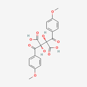 molecular formula C20H18O10 B8714425 (R, R)-di-p-anisoyltartaric acid 