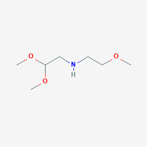2,2-dimethoxy-N-(2-methoxyethyl)ethanamine