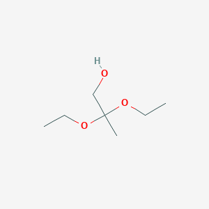 molecular formula C7H16O3 B8714612 2,2-Diethoxypropan-1-ol CAS No. 84293-53-8