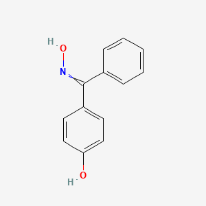 molecular formula C13H11NO2 B8714684 4-Hydroxybenzophenone oxime 