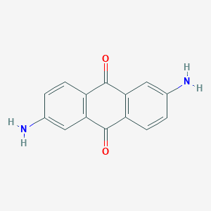 molecular formula C14H10N2O2 B087147 2,6-Diaminoanthraquinone CAS No. 131-14-6