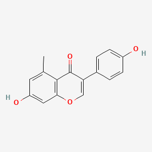 molecular formula C16H12O4 B8714798 4',7-Dihydroxy-5-methylisoflavone CAS No. 62845-21-0