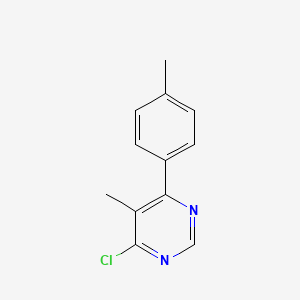 4-Chloro-5-methyl-6-(4-methylphenyl)pyrimidine