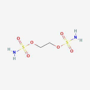 molecular formula C2H8N2O6S2 B8714808 Sulfamic acid, ethylene ester CAS No. 60548-60-9