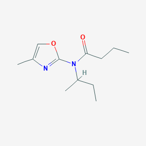 N-(Butan-2-yl)-N-(4-methyl-1,3-oxazol-2-yl)butanamide