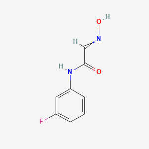 N-(3-Fluorophenyl)-2-(hydroxyimino)acetamide