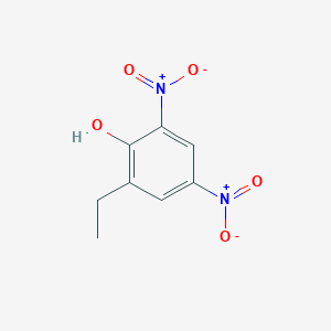 molecular formula C8H8N2O5 B8715248 2-Ethyl-4,6-dinitrophenol CAS No. 4099-71-2