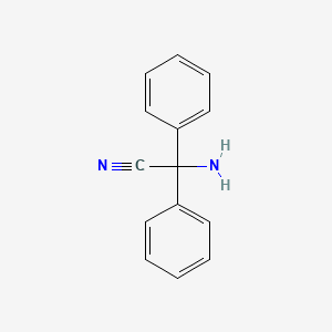 molecular formula C14H12N2 B8715332 2-Amino-2,2-diphenylacetonitrile 