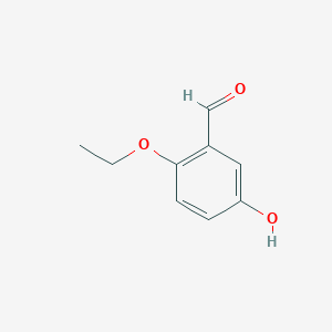 molecular formula C9H10O3 B8715406 2-Ethoxy-5-hydroxybenzaldehyde 