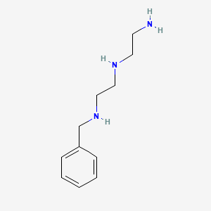 molecular formula C11H19N3 B8715510 Diethylenetriamine, 1-benzyl- CAS No. 39549-34-3